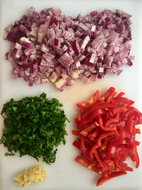 Chopped Vegetables